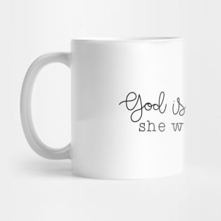 God is within her, she will not fall - Psalm 46:5 Mug